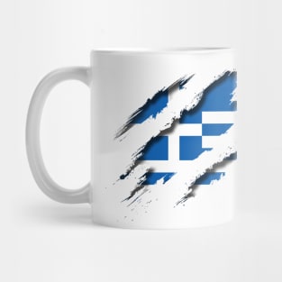 Greece Shredding Mug